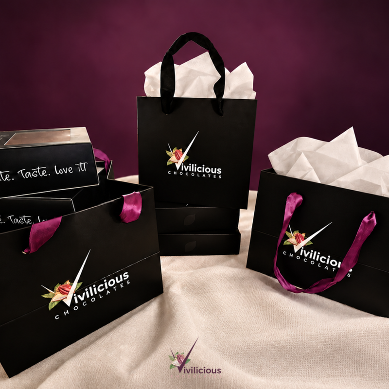 Vivilicious gift bags and boxes