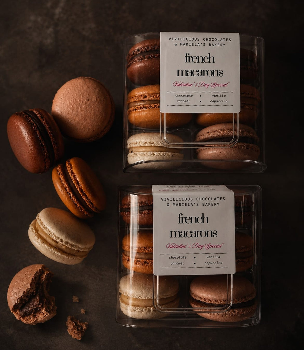 Truffle-Filled French Macarons