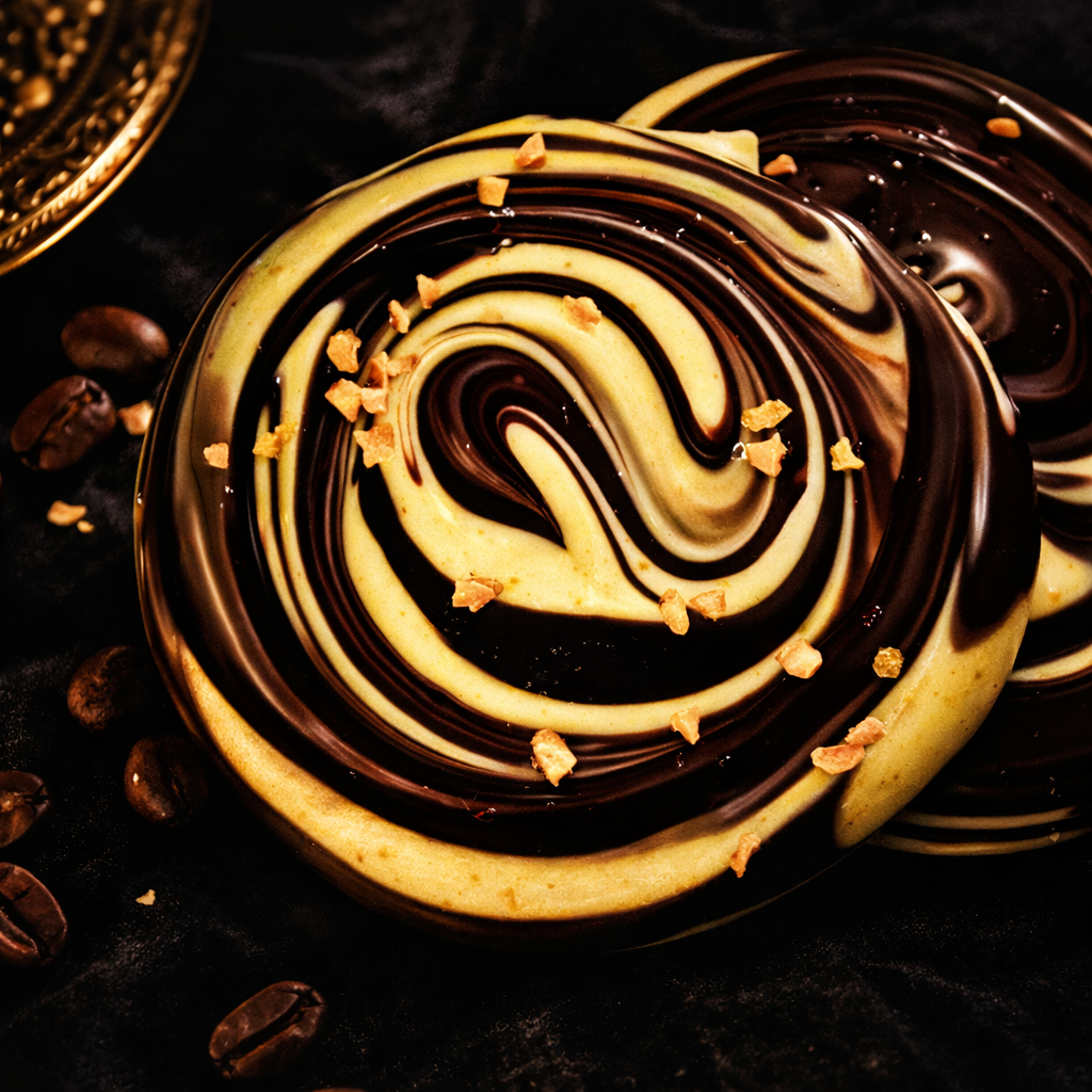Mocha Swirl — Caramel & coffee