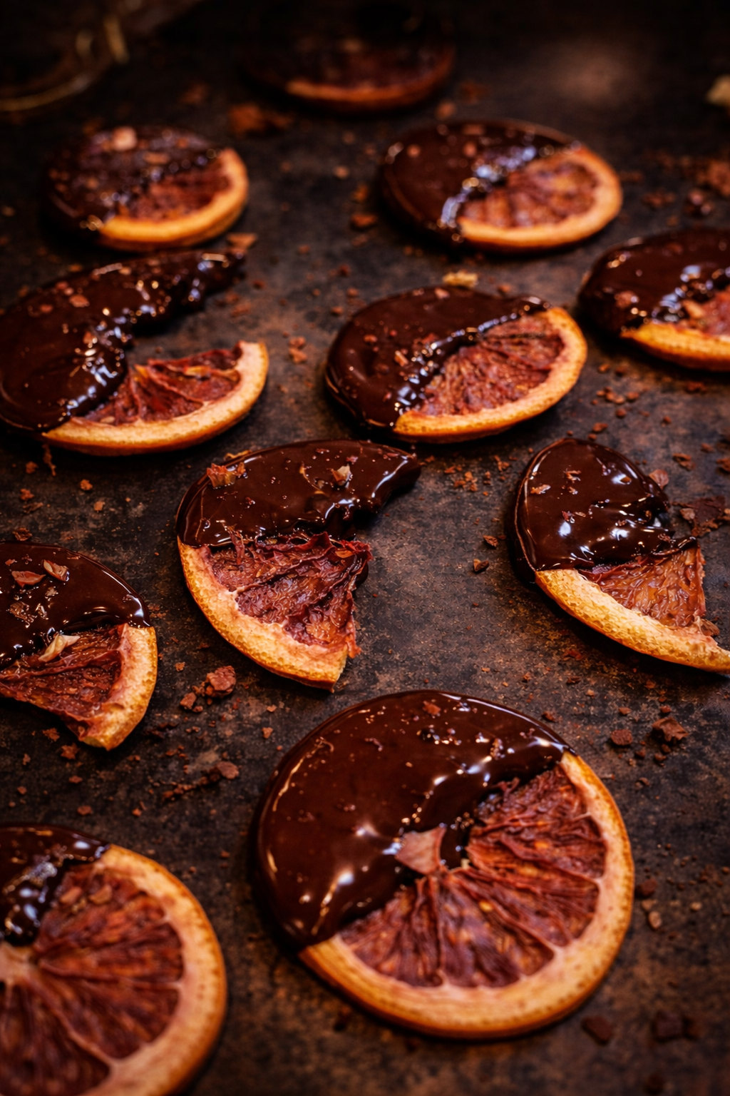 Dried Fruit Dipped In Chocolate